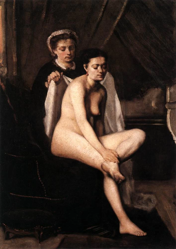 Jean-Frédéric Bazille-10-Dopo il bagno